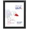 Frame USA Corporate Thin Black Single Image Picture Frame